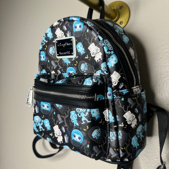 Disney Parks Haunted Mansion Loungefly Mini Backpack Funko Pop Madame Leota B -